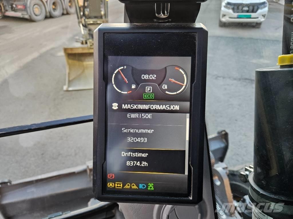 Volvo EWR 150 Gravemaskiner på hjul