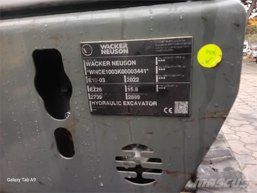 Wacker Neuson EZ26 Gravemaskiner på larvebånd