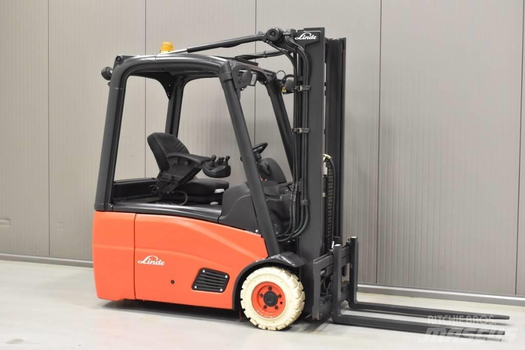 Linde E 16-01 El gaffeltrucks