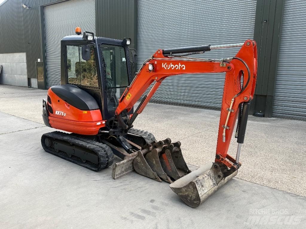 Kubota KX 71 Minigravemaskiner
