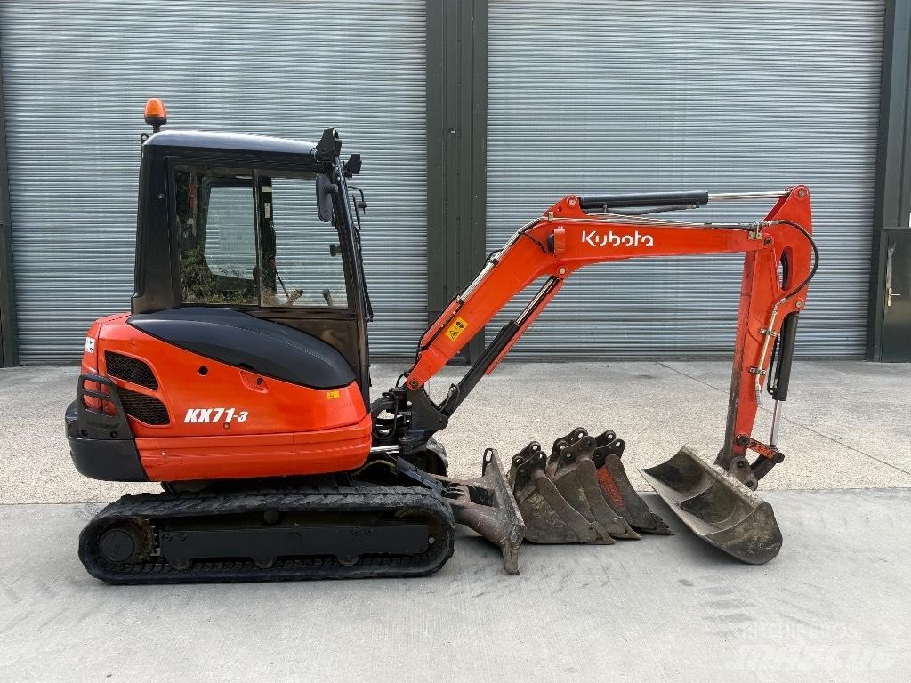 Kubota KX 71 Minigravemaskiner