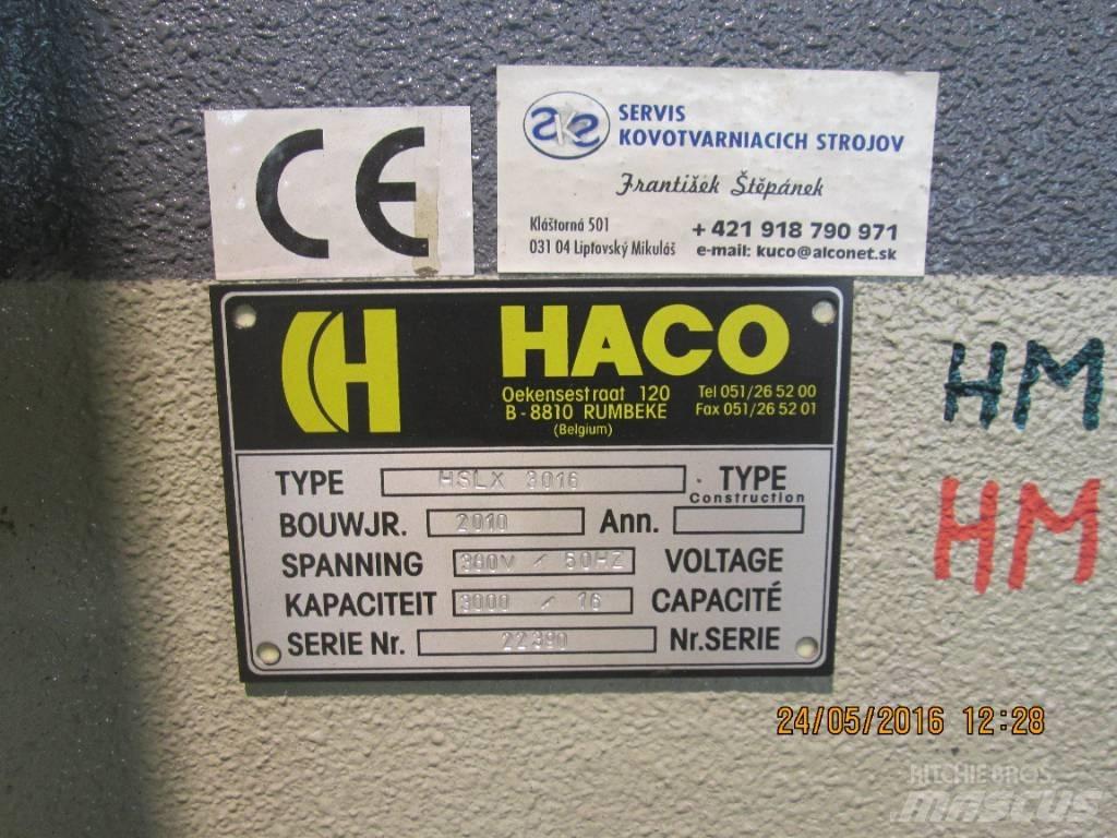  HACO HSLX 3016 Entreprenør - Andet