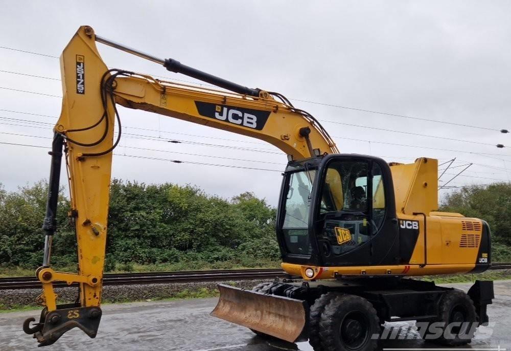 JCB JS 175 W Gravemaskiner på hjul