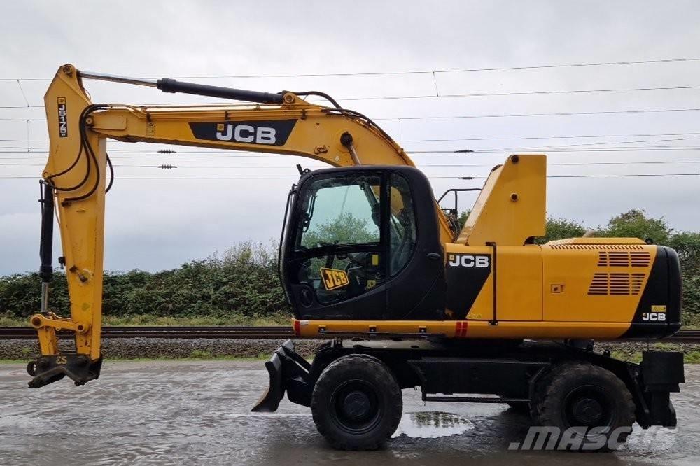 JCB JS 175 W Gravemaskiner på hjul