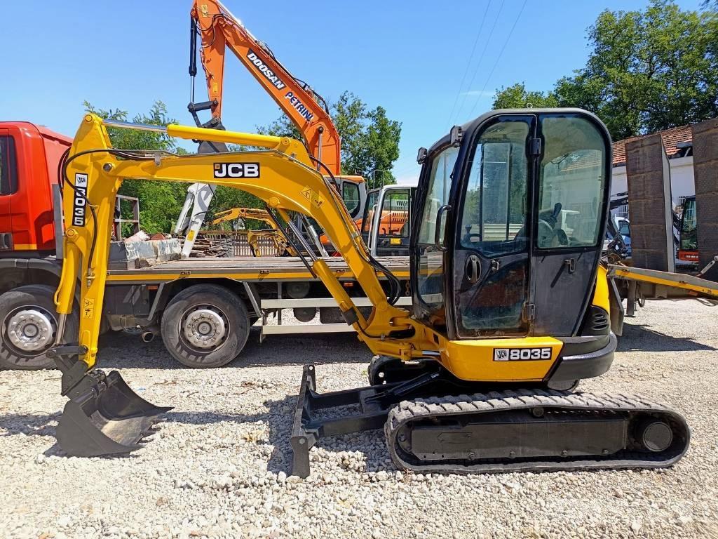 JCB 8035 ZTS Minigravemaskiner