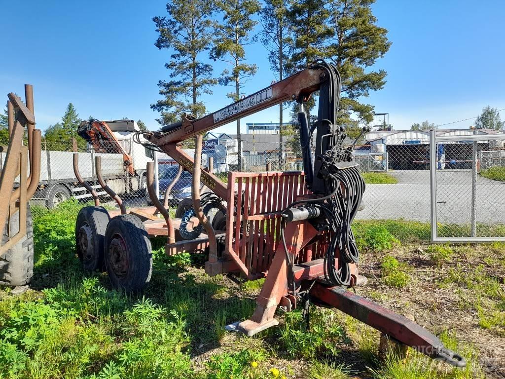 Patu 595+Metsäkärry Kraner og læssere