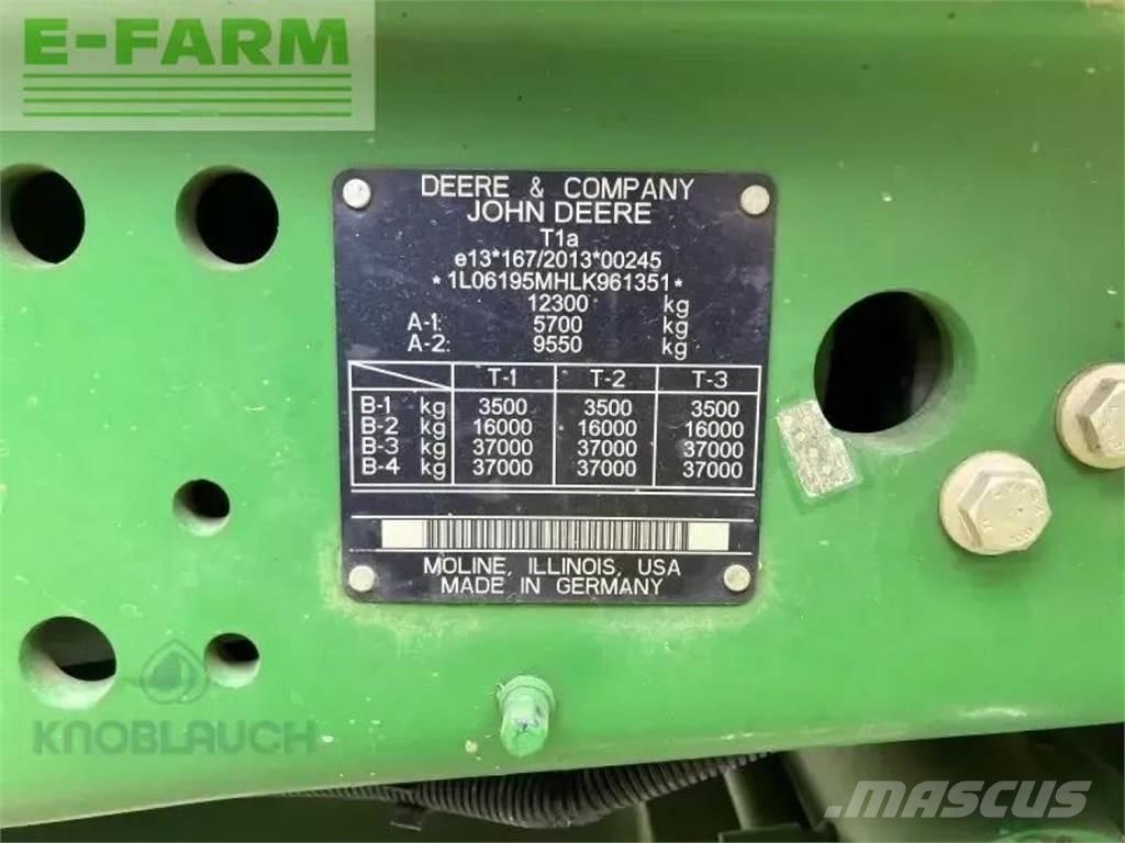 John Deere 6195m Traktorer