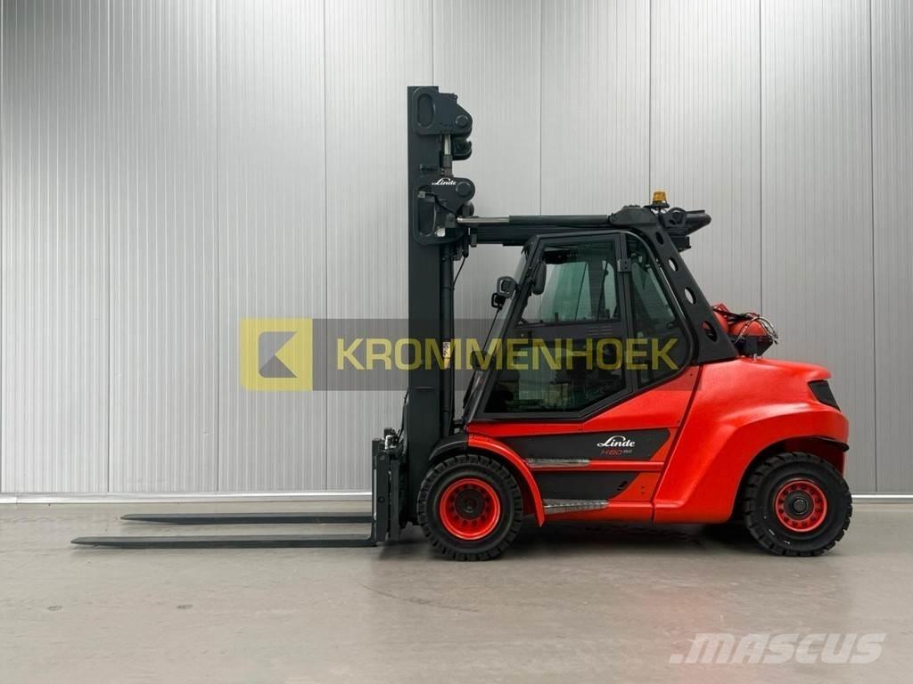 Linde H 80 T-900 LPG gaffeltrucks