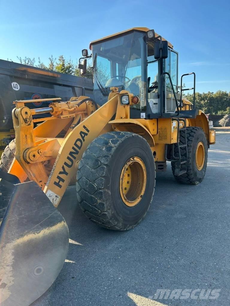 Hyundai HL 757-7 A Læssemaskiner på hjul