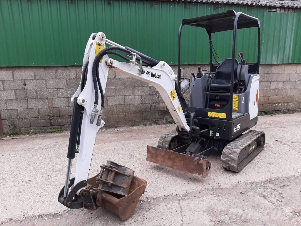 Bobcat E 19 Minigravemaskiner