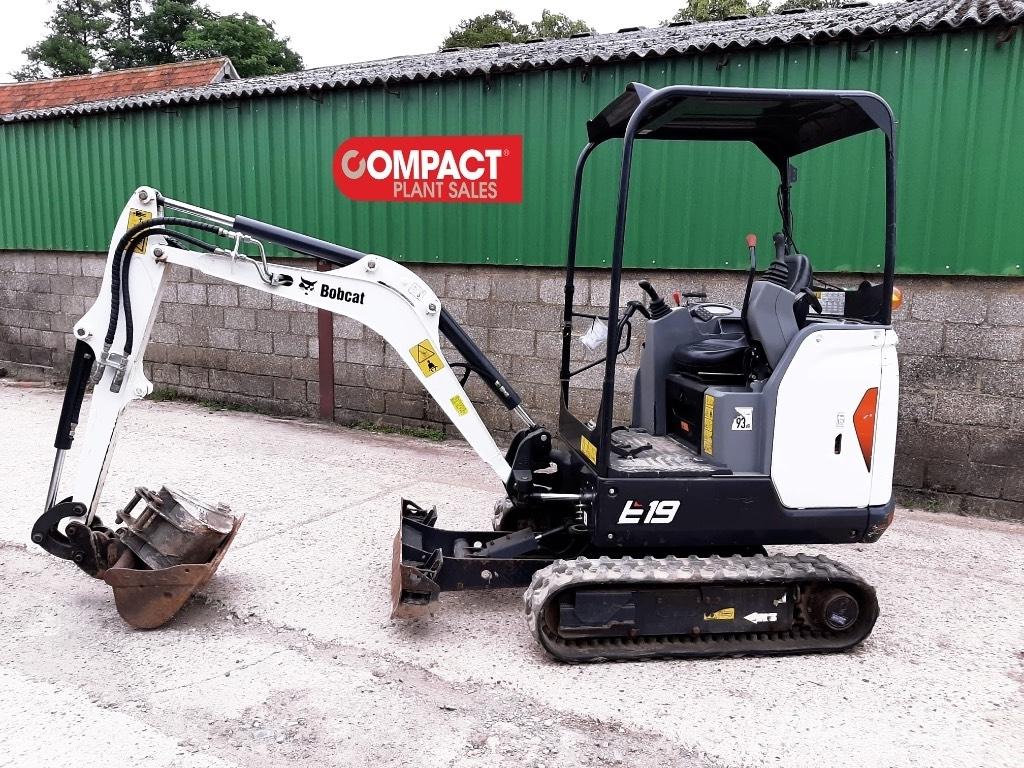 Bobcat E 19 Minigravemaskiner