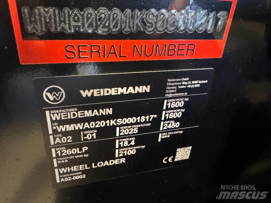 Weidemann 1260 LP Minilæsser - skridstyret