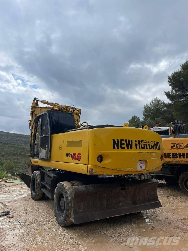 New Holland MH 6.6 Gravemaskiner på hjul