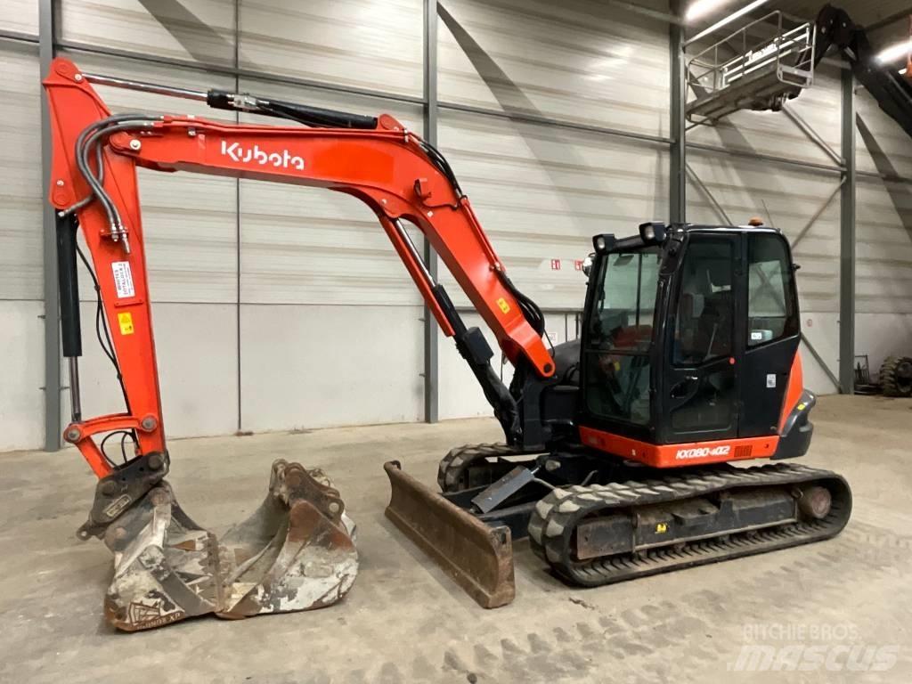 Kubota KX 080-4 A 2 Midi-gravemaskiner 7t - 12t