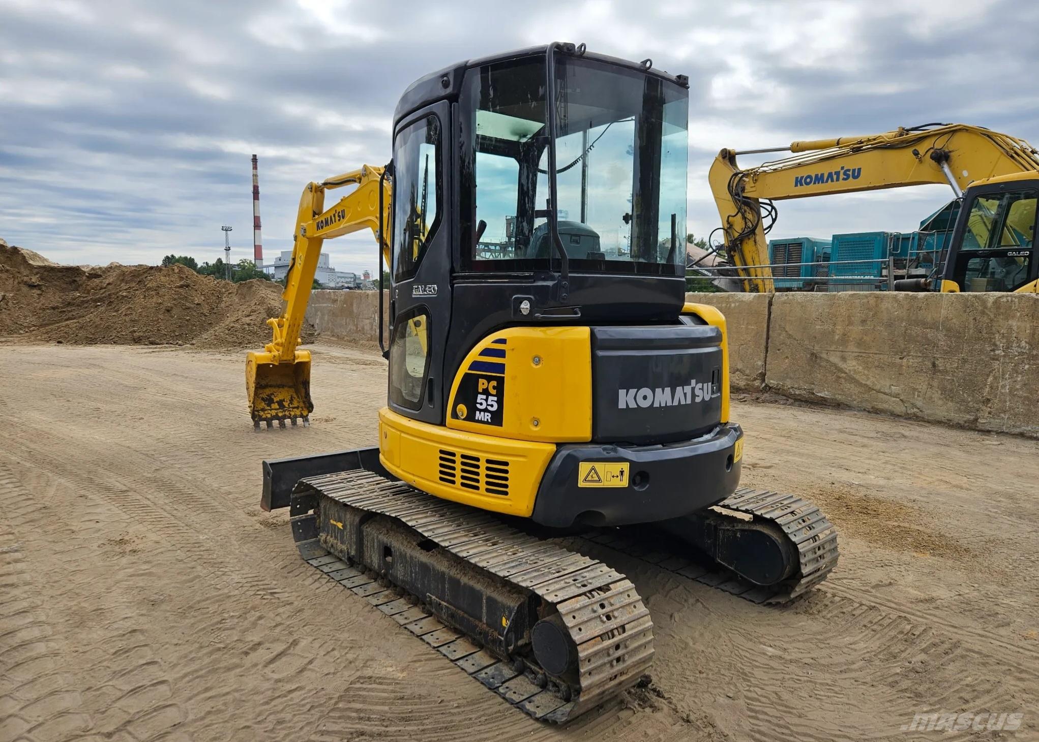 Komatsu PC55 Gravemaskiner på larvebånd