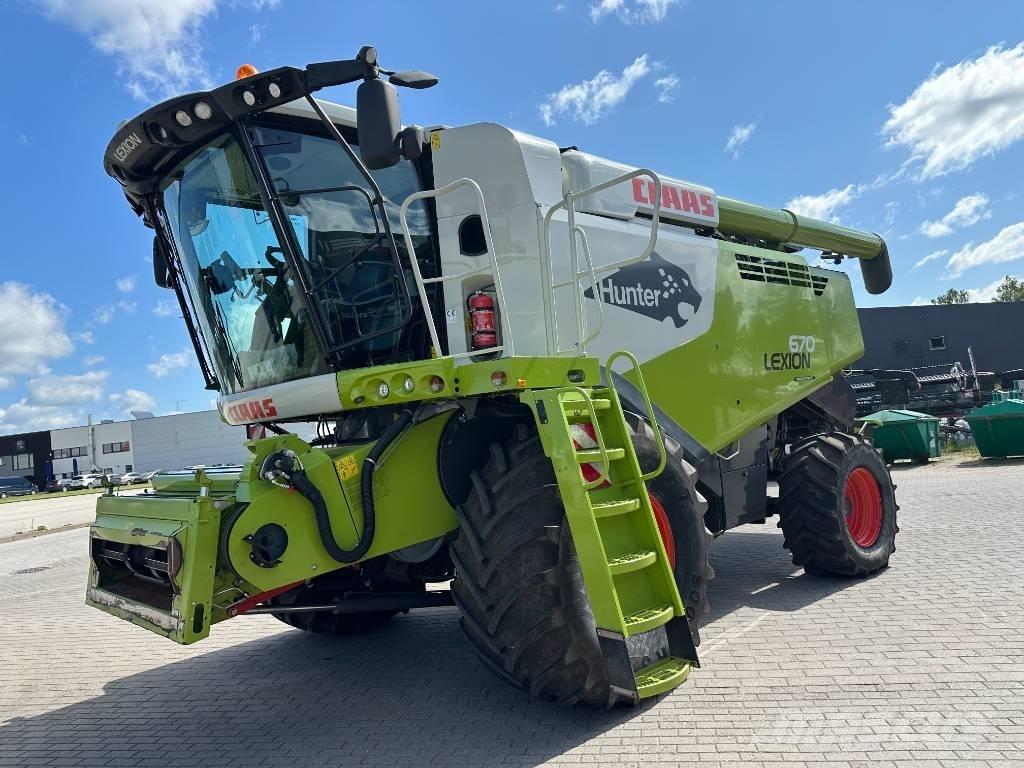 CLAAS Lexion 670 Mejetærskere