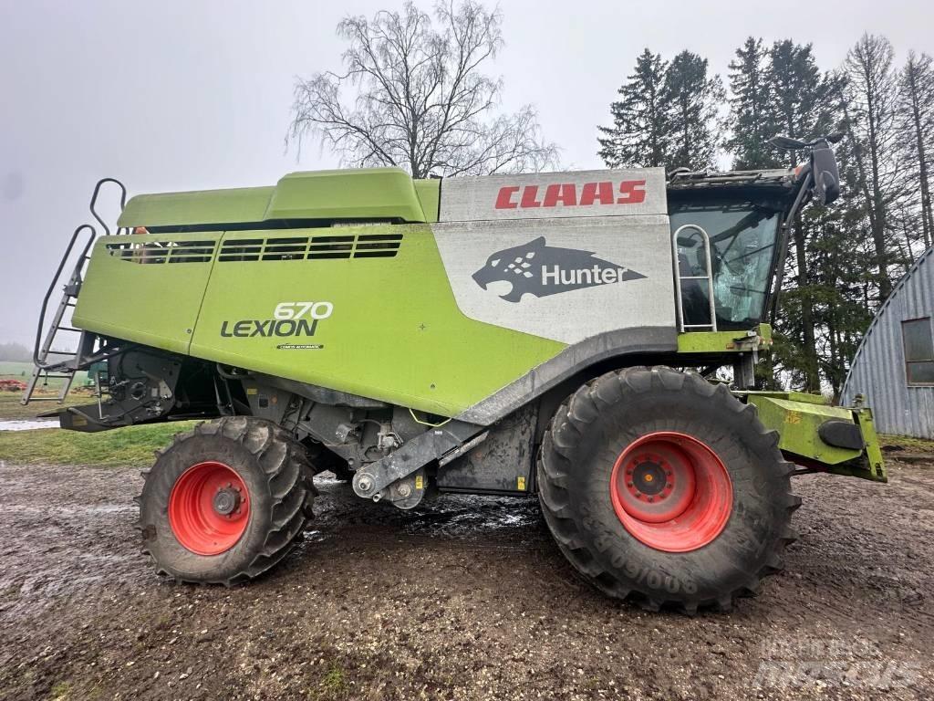 CLAAS Lexion 670 Mejetærskere