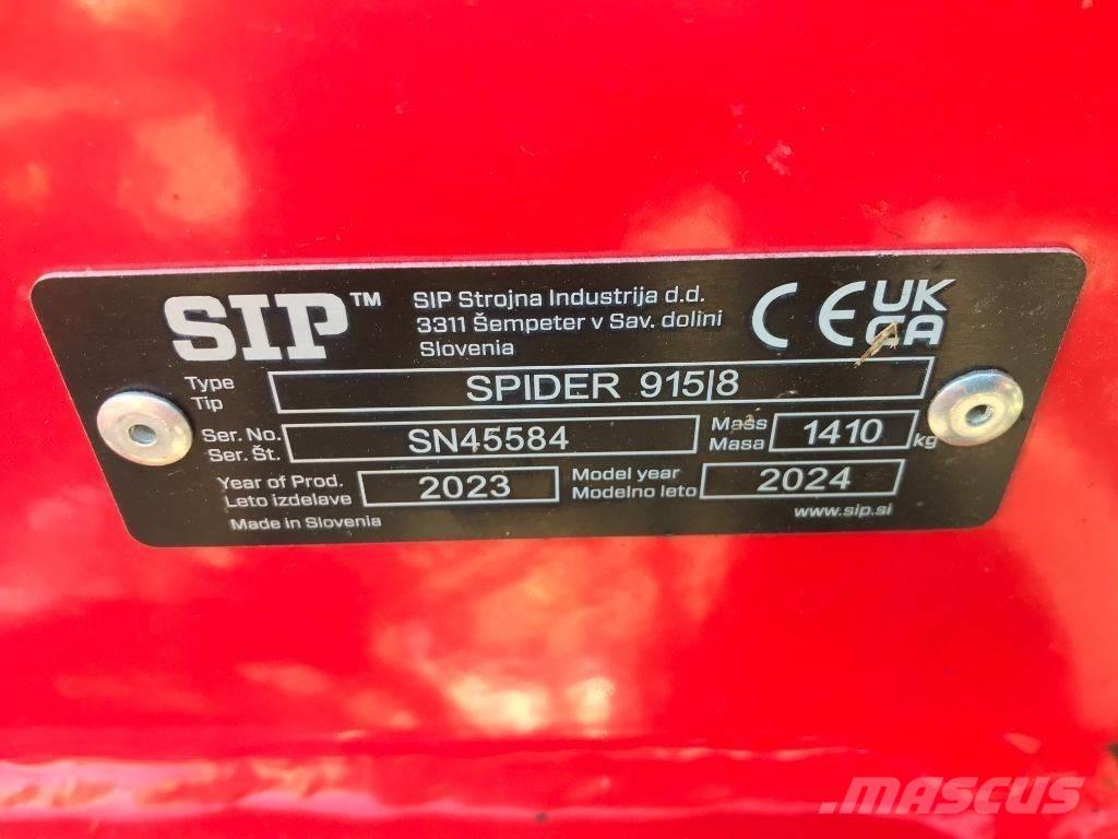 SIP SPIDER 915 / 8 River og høvendere