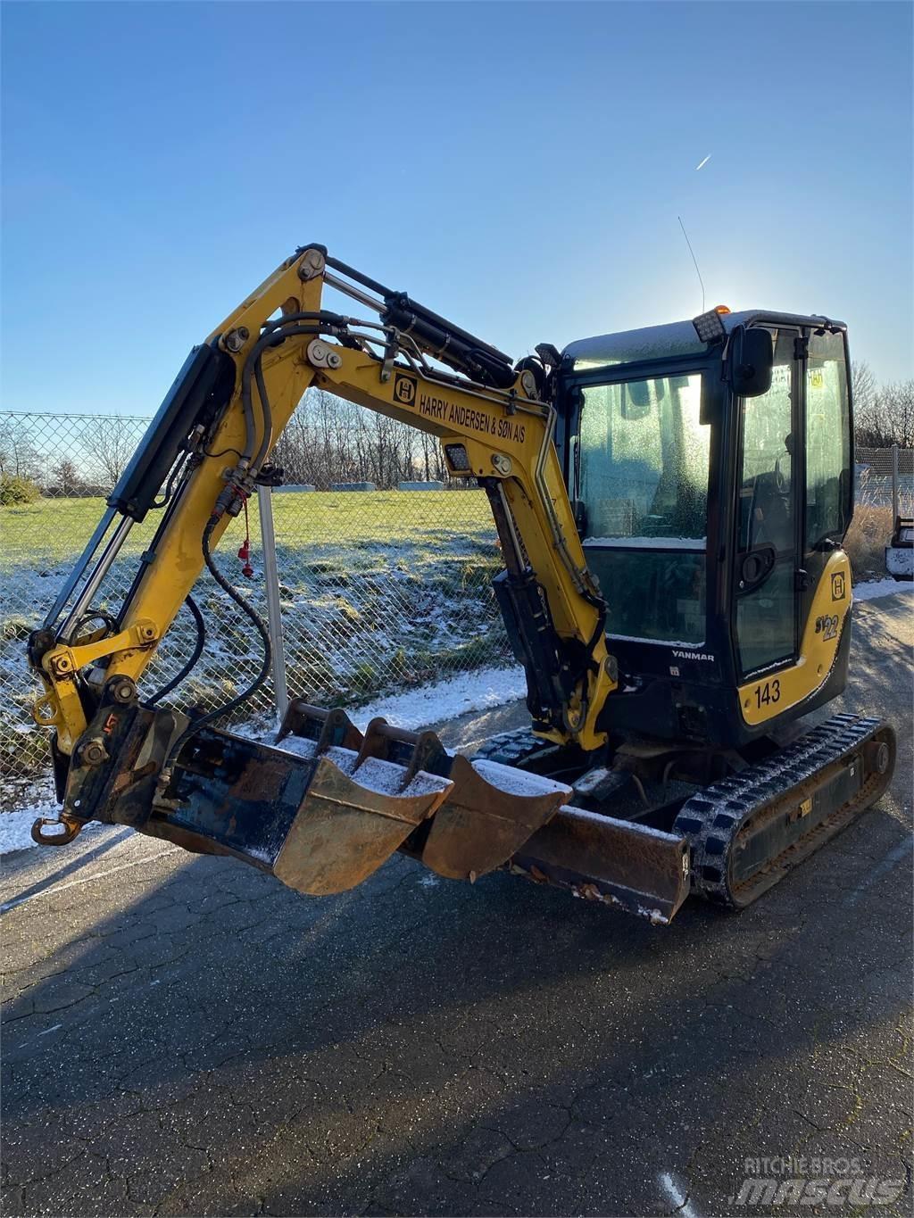 Yanmar SV22 Minigravemaskiner