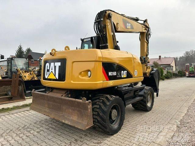 CAT CAT M316D Gravemaskiner på hjul