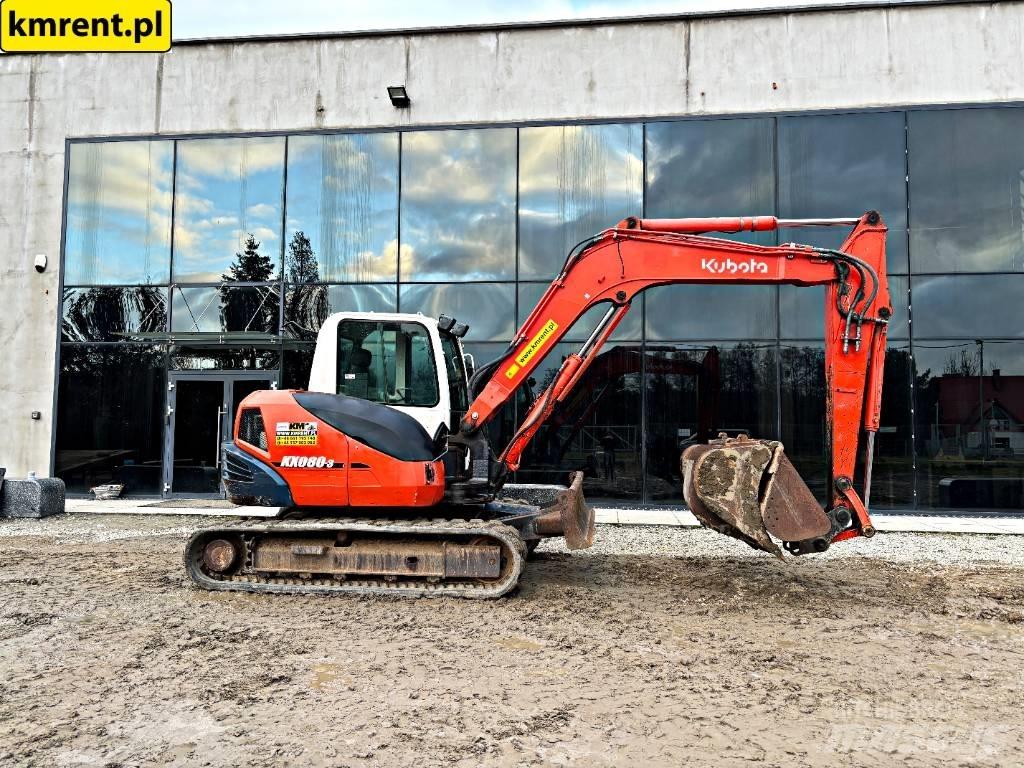 Kubota KX 080-3 Midi-gravemaskiner 7t - 12t