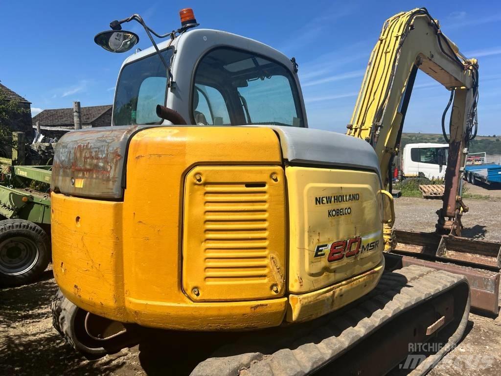 New Holland E 80 Midi-gravemaskiner 7t - 12t