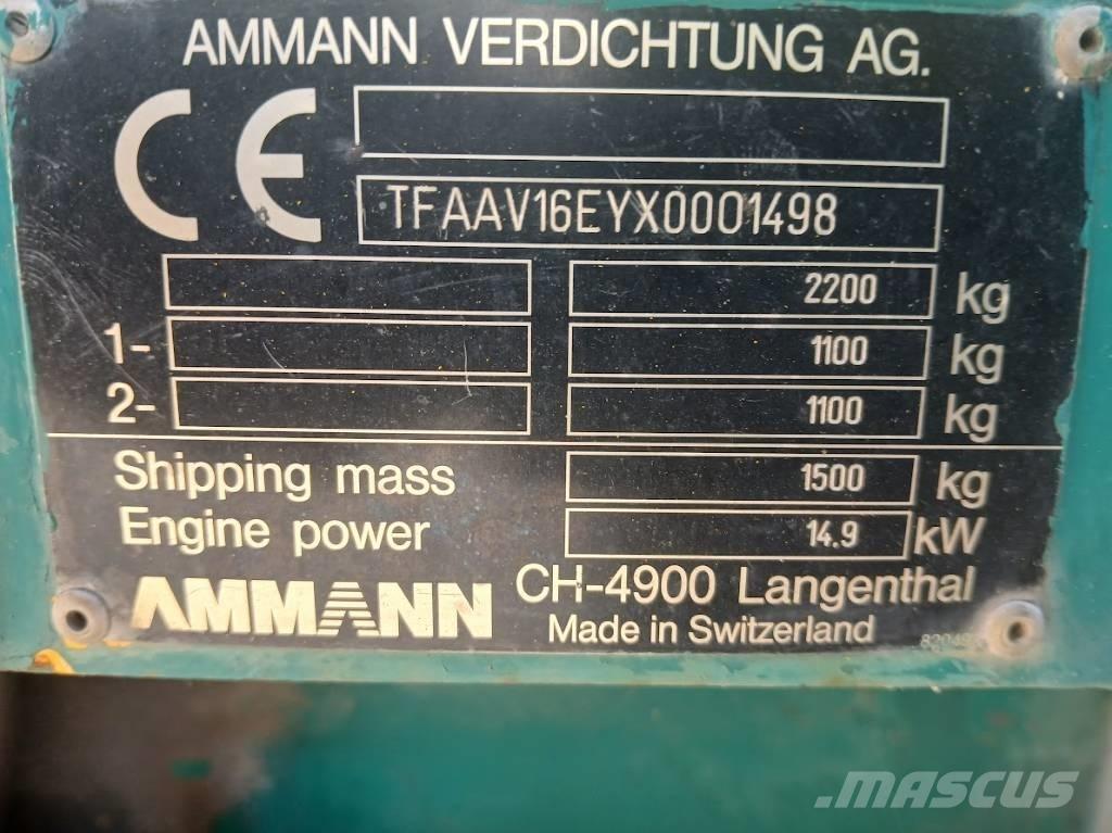 Ammann TFAAV16E Jordvibrationstromler