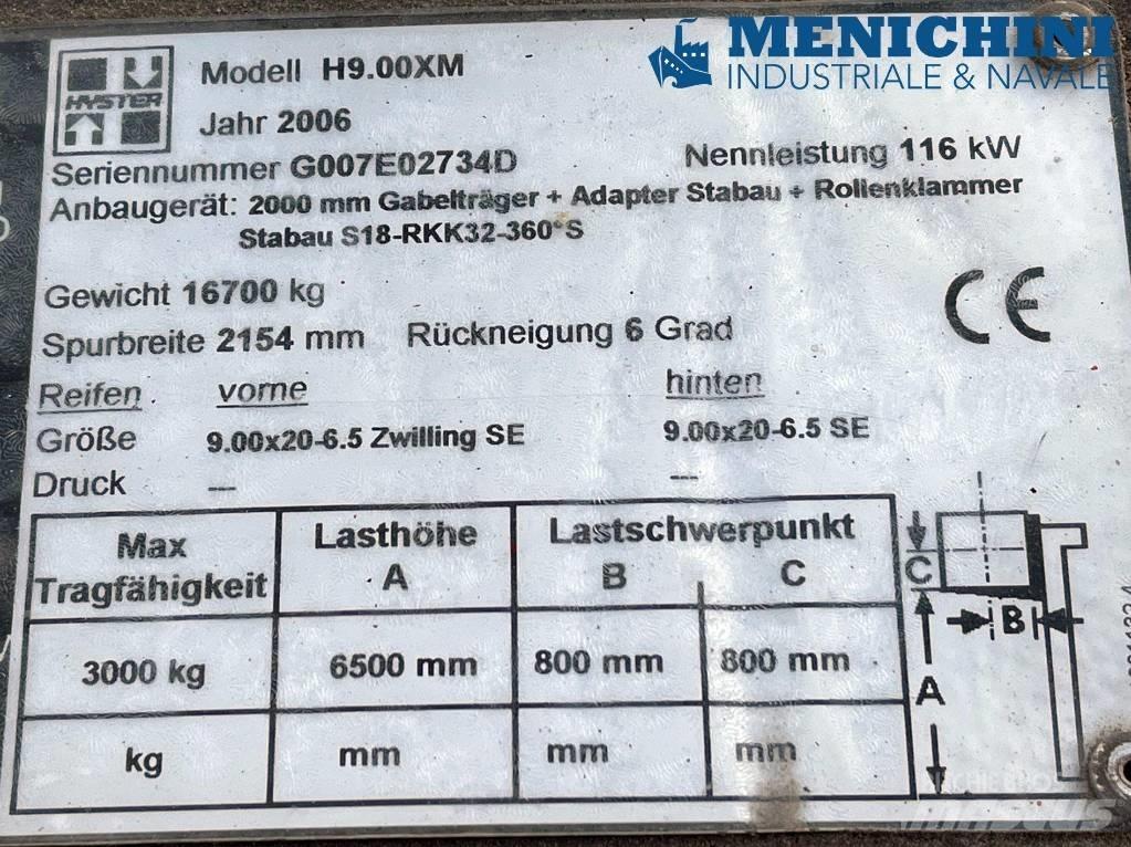 Hyster H 9.00 XM Diesel gaffeltrucks
