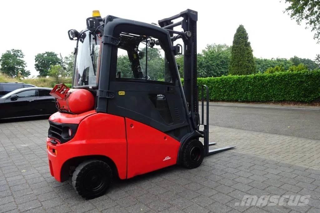 Linde H20 Heftruck LPG gaffeltrucks
