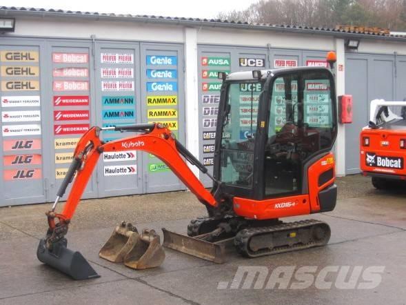 Kubota KX016-4 Minigravemaskiner