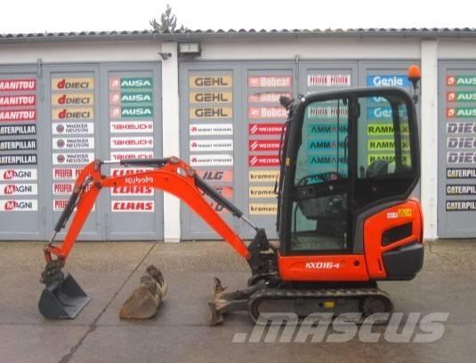 Kubota KX016-4 Minigravemaskiner