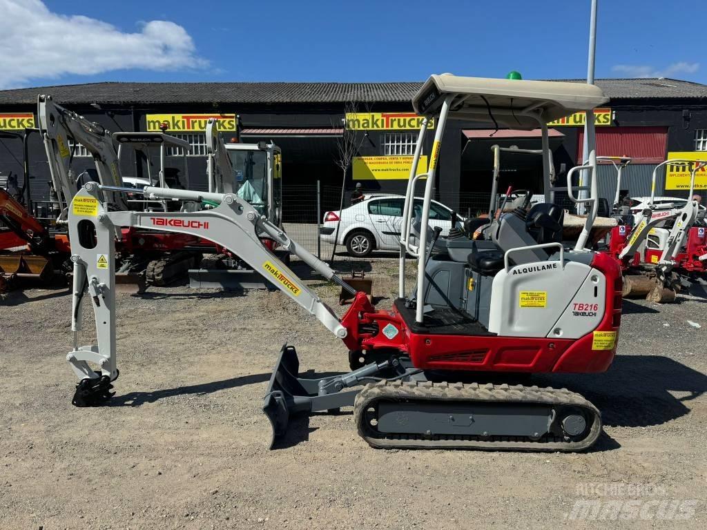 Takeuchi TB 216 Minigravemaskiner