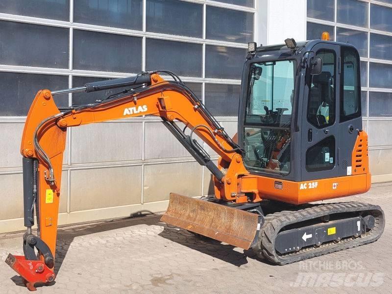 Atlas AC 25 F Minigravemaskiner