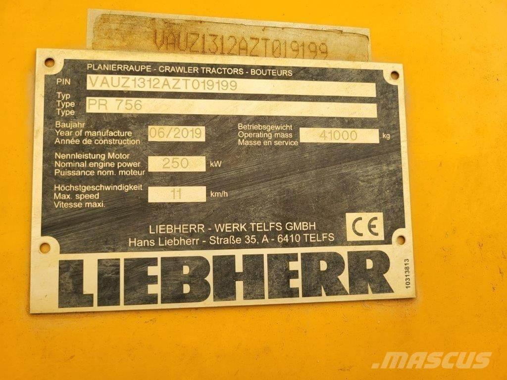 Liebherr PR756 Bulldozer på larvebånd