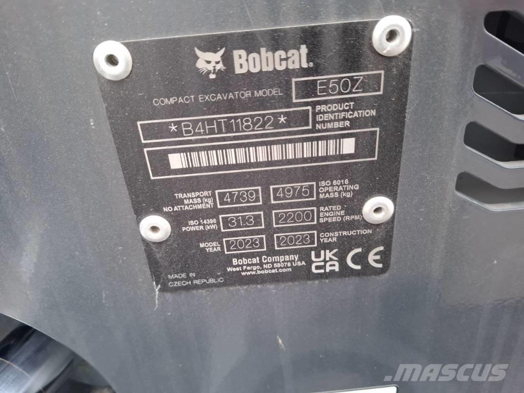 Bobcat E 50z Minigravemaskiner
