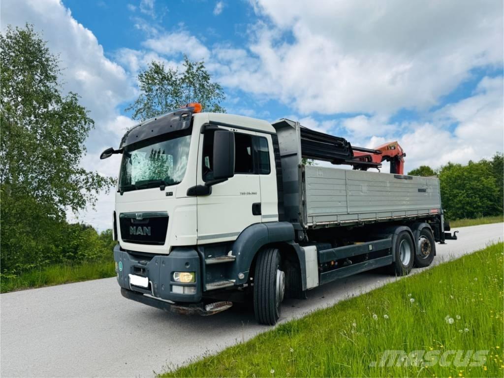 MAN TGS 26.360 Lastbil med kran