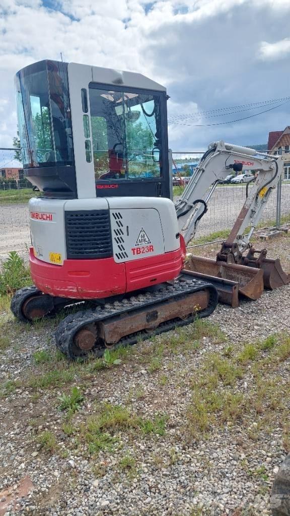Takeuchi TB 23 R Minigravemaskiner