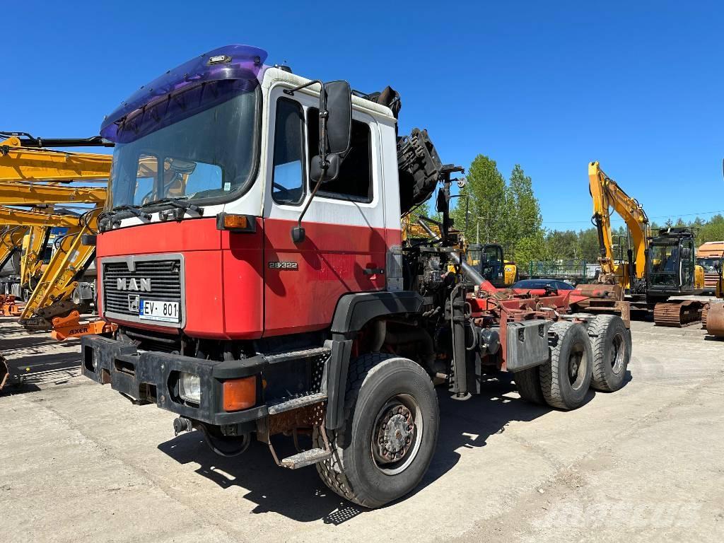 MAN 28.322 6x6 Lastbiler med tip