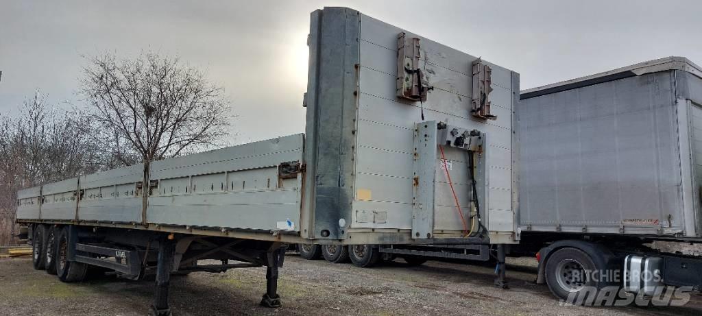 Schmitz S 01 Semi-trailer med lad/flatbed