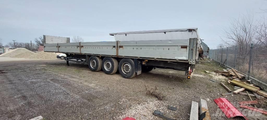 Schmitz S 01 Semi-trailer med lad/flatbed