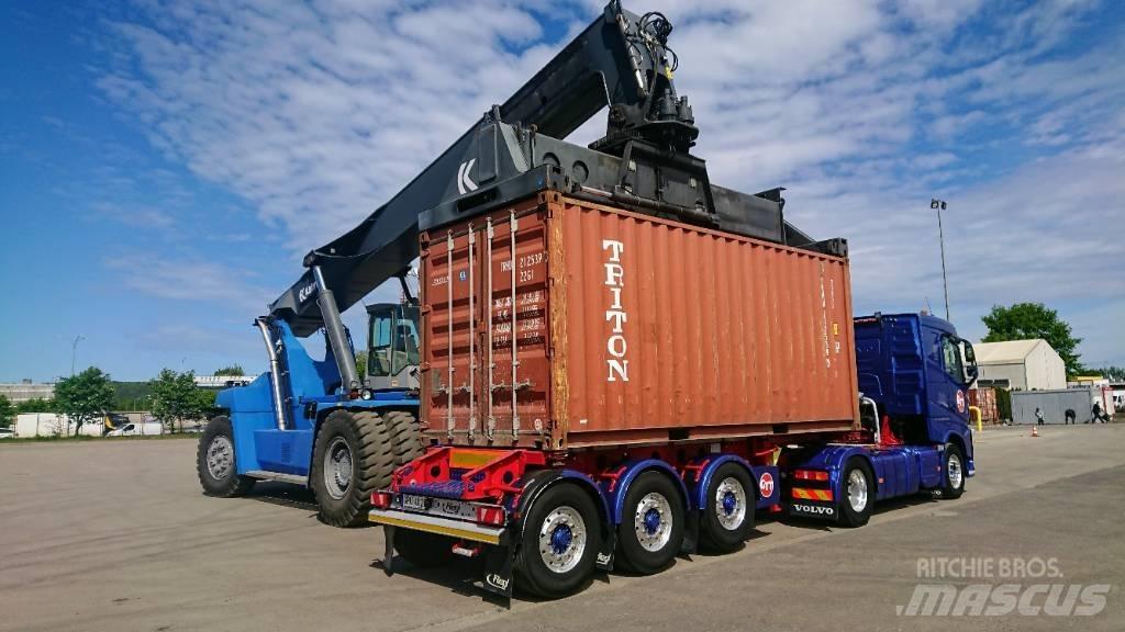 Fliegl SDS 380 Skip loader semi-trailere