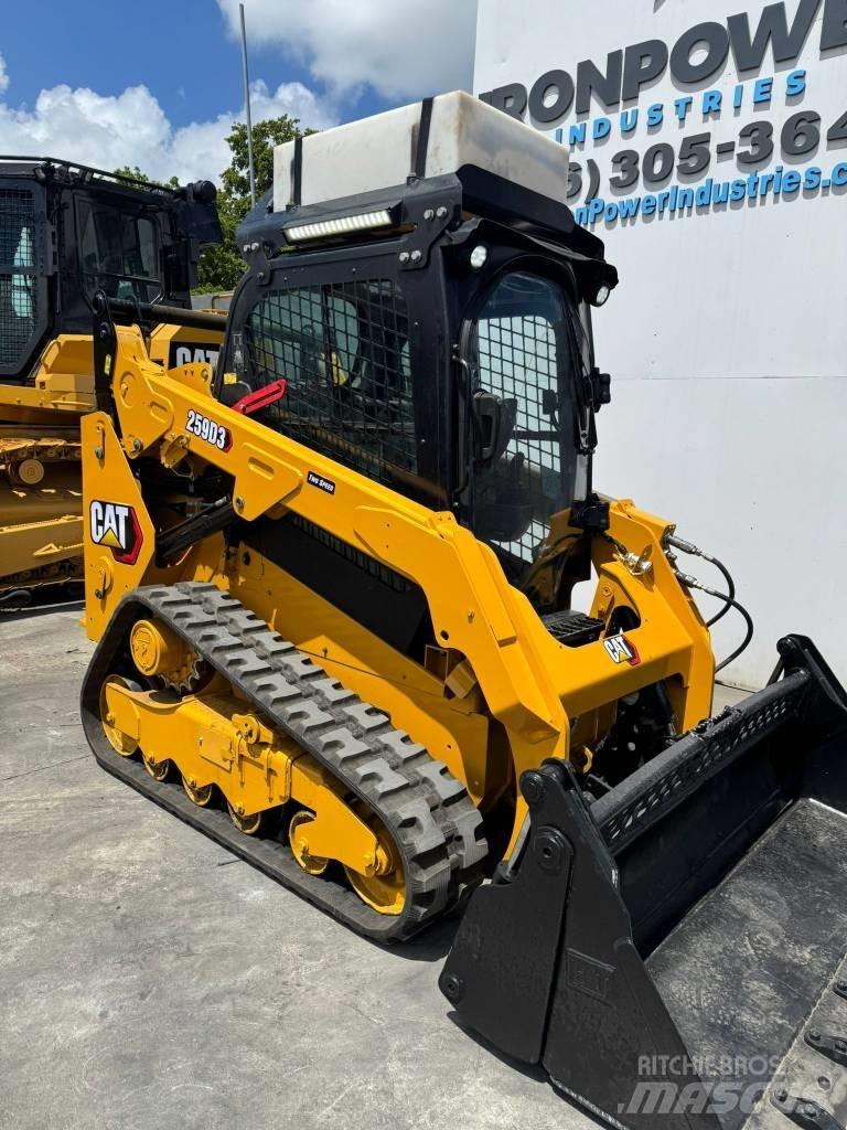 CAT 259D3 Minilæsser - skridstyret