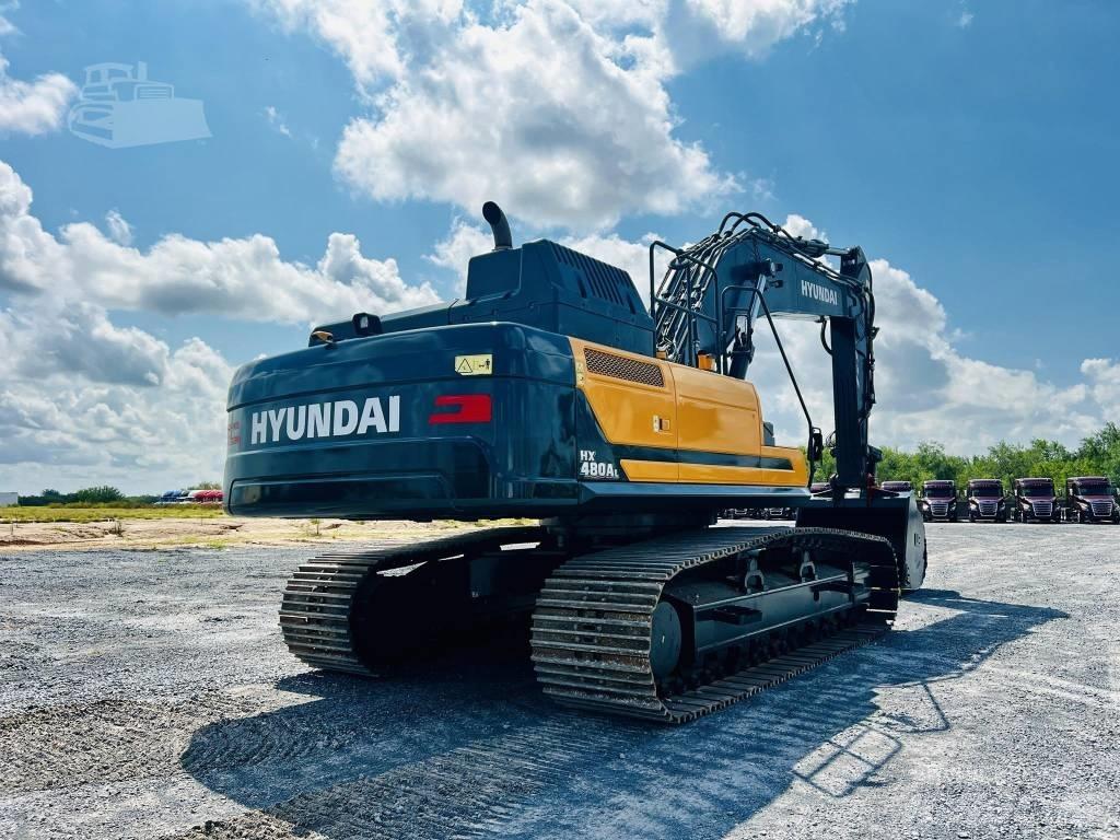 Hyundai HX 480 AL Gravemaskiner på larvebånd