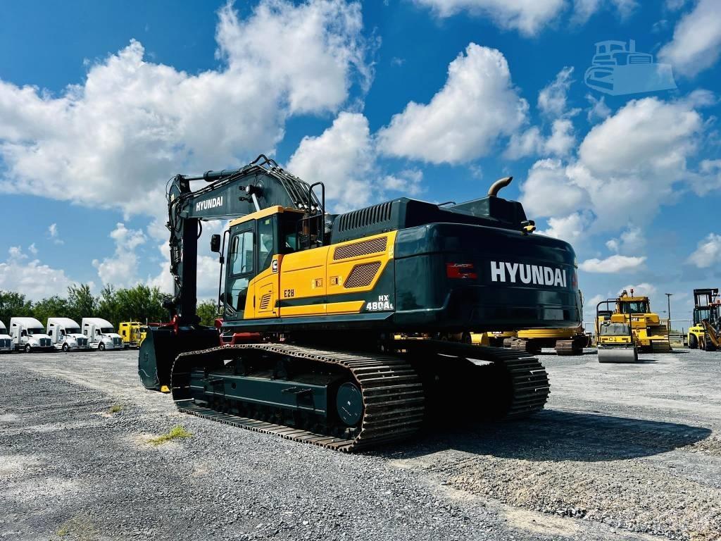 Hyundai HX 480 AL Gravemaskiner på larvebånd