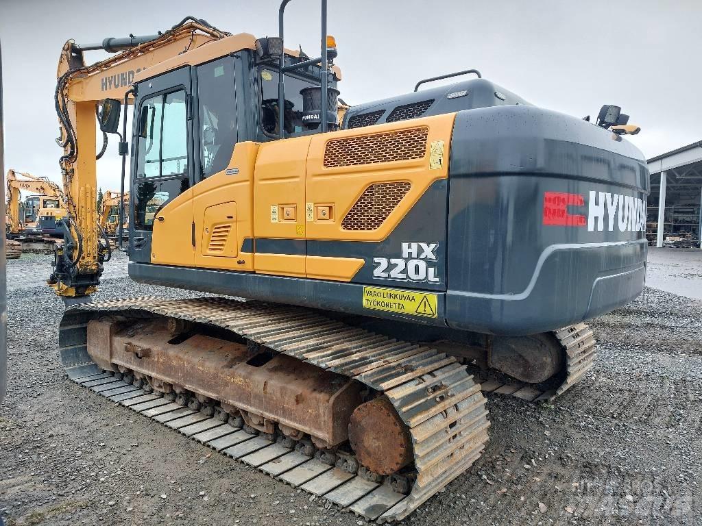 Hyundai HX 220 L Gravemaskiner på larvebånd