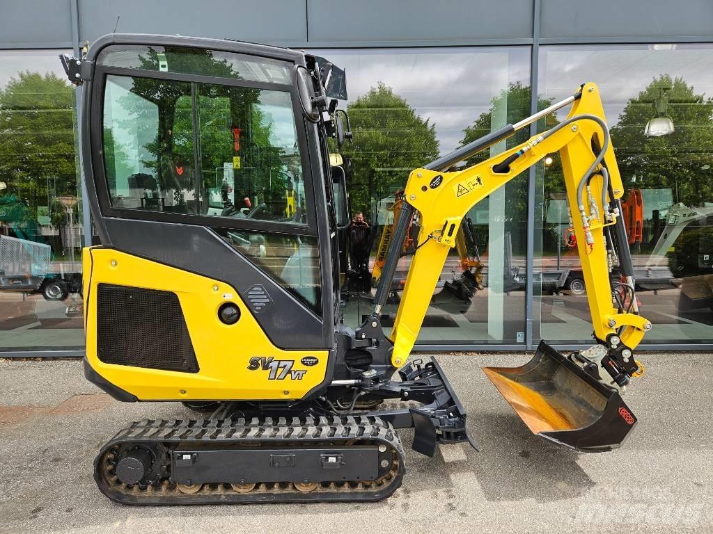 Yanmar sv17vt Minigravemaskiner