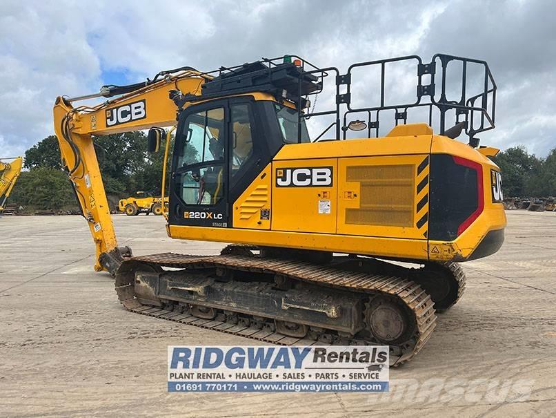 JCB JS 220 LC Gravemaskiner på larvebånd
