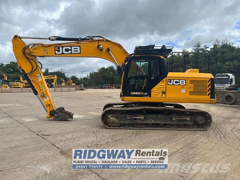 JCB JS 220 LC Gravemaskiner på larvebånd