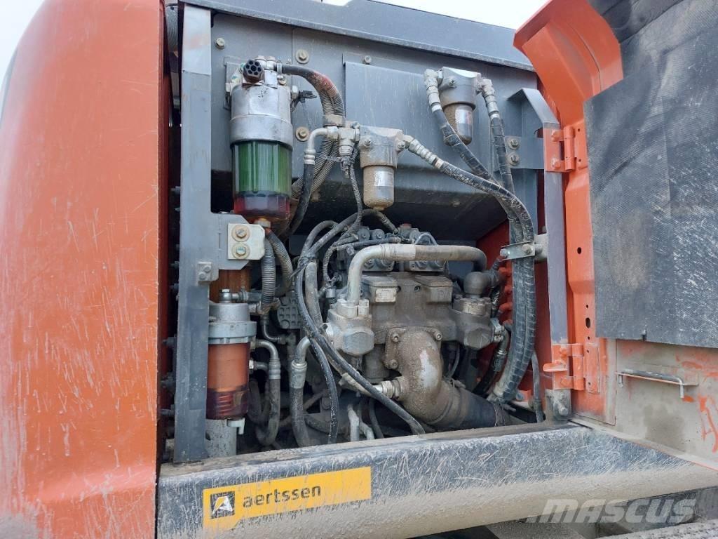 Hitachi ZX 170 W-5 B Gravemaskiner på hjul