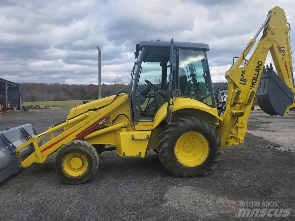 New Holland LB 75 Gravemaskiner på hjul